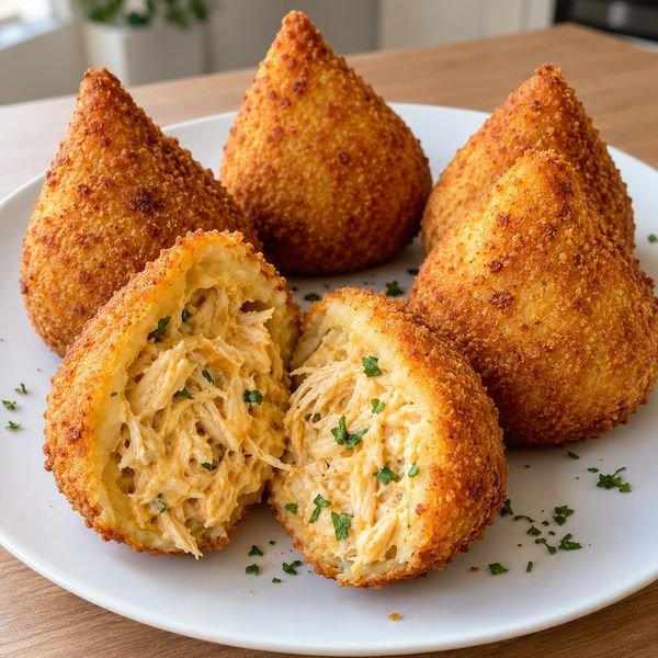 Coxinha na air fryer